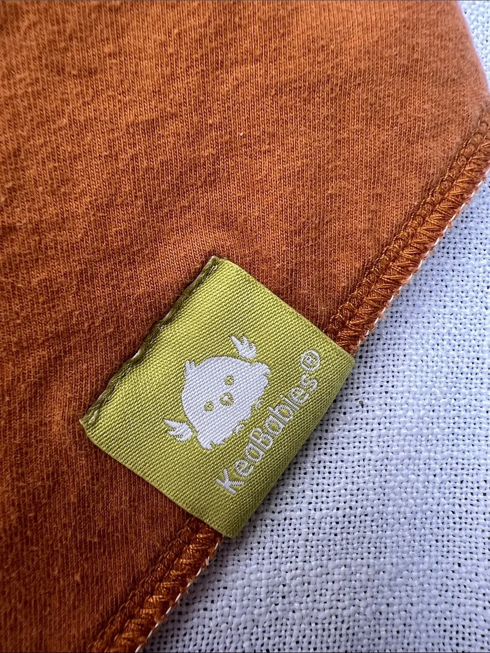 Keababies Organic Cotton Baby Bandana Bibs - Earth Tone Set of 8